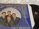 THE 4 SEASONS Big Girls Don't Cry ROCK LP THE JERSEY BOYS Vee Jay SR 1056 VG+