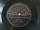 Early 78 RPM Pre-Dog Victor 3171 S.H. Dudley: Mean To Introduce It Into China V+