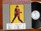 Elvis Costello - My Aim Is True  - WL promo - timing strip - yellow back - US
