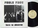 FOOLS FACE Here To Observe LP on Bar-Co Private 1979 Power Pop M- In Shrink
