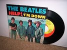 THE BEATLES Help b/w I'm Down MINT-  Picture Sleeve, 1965 NM- 45 W@W