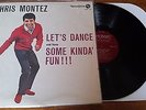 RARE Chris Montez  LP Record MNR100 London Let's Dance Some Kinda' Fun VG+ L K