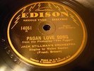 EDISON THIN 14051 JACK STILLMAN'S ORCH Pagan Love Song / Theme Song