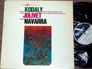  Navarra RARE LP 1ED ERATO STU NM Sonata Cello Solo Kodaly Jolivet