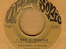 DOLORES GIBSON: I Got A Feeling 45 on Ultrasonic popcorn hear