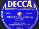 The Lion/Growler rare calypso 78 on Decca 17469, 1941