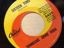 TENNESSEE ERNIE FORD sixteen tons / hicktown 45 on CAPITOL – popcorn mod soul