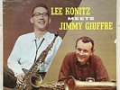 “LEE KONITZ meets JIMMY GIUFFRE” jazz LP VERVE mono dg BILL EVANS   NICE