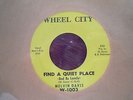 SUPER RARE NORTHERN SOUL MELVIN DAVIS FIND A QUITE PLACE (AND BE LONELY) 45 VG+