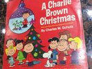 A CHARLIE BROWN CHRISTMAS LP Album w/Book, Charles M Schulz Peanuts