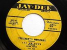 LILLIAN LEACH & MELLOWS 45 Yesterdays memories / Lovable..JAY-DEE Doowop w4403
