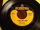 THE DOORS LIGHT MY FIRE 1967 1ST RELEASE ELEKTRA FLAPPER RARE Strong VG