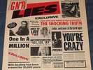 Guns N' Roses GN'R Lies LP 1988 First Pressing w/ Wife Beating Cover