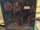 Slayer Reign In Blood lp white vinyl 17 / 125 metallica exodus