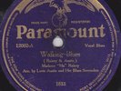 78 RPM Ma Rainey PARAMOUNT 12082 Walking Blues  1924 *