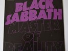 BLACK SABBATH MASTER OF REALITY VINYL LP WWA REISSUE UK EX/EX