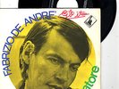 FABRIZIO DE ANDRE' il pescatore / marcia nuziale 45GIRI Liberty COP. APRIBILE
