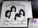Queen Keep yourself alive vinyl LP LIVE 1975  EX+ Freddie Mercury