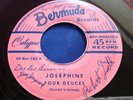 Hear Rare Red Vinyl Calypso 45 : Four Deuces   Josephine   Bermuda 183