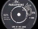CILLA BLACK / LOVE OF THE LOVED / UK PARLOPHONE R 5065 / THE BEATLES