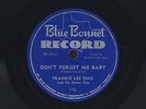 Blues 78 Texas Blue Bonnet 148 Frankie Lee Sims