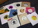 144-ROCK SINGLES-7 INCH-LISTED
