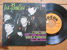 FRENCH EP LES BEATLES RARE SOE 3760 I FEEL FINE AVEC LANGUETTE TYPE 1
