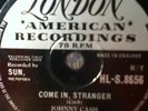 JOHNNY CASH, LONDON(AM, REC) 78 
