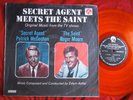 Secret Agent Meets The Saint - Edwin Astley - LM-2084 - RARE IMPORT COLORED LP