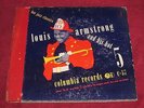 Louis Armstrong And His Hot 5 Jazz Classics Record Album C-57 Set 78 RPM