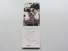 THE BEATLES TONY BARROW AUTOGRAPH  MAGICAL MYSTERY TOUR BOOKMARK SIGNED LTD EDT