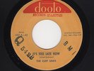 '57 DooWop/R&B Instro CUFF LINKS It's Too Late Now/Saxaphone Rag M- HEAR BOTH