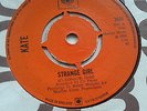 L K KATE STRANGE GIRL / DON'T MAKE A SOUND CBS PSYCH PROG BEAT EX+