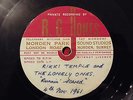 RARE ACETATE-RIKKI TEMPLE & THE LONELY ONES-RUNNIN SCARED/-R.G.JONES