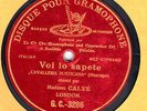 Emma CALVE -Cavalleria Rusticana (Mascagni):  Voi lo sapete