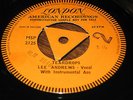 LEE ANDREWS  (SOLO)  TEARDROPS   ONE SIDED LONDON DEMO  HLM 8546    EX+