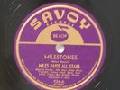 78 - Savoy Records - Miles Davis - Milestones / Sipping at Bell's