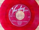 Rare 1953 THE SPANIELS RED VINYL 45 