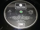 THE BEATLES LET IT BE EXPORT PARLOPHONE SILVER/BLACK P-PCS 7096 EMI BOXED LOGO