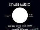 Rare Funk Soul 45 Arthur Monday What Goes Around Comes Around (Stage Music)