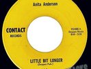 Rare Northern Soul 45 Anita Anderson Secretly/Little Bit Longer (Contact)