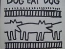 KEITH HARING 12” ART COVER DOG EAT DOG / LIM. 500 COPIES