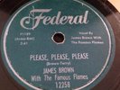 Supper Rare 78 RPM James Brown 1956 Funk And Soul, Vintage Vinyl Record Classic