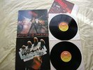 JUDAS PRIEST - 2 X LP (Unleashed east (merch ins)/British steel) UK orig EX+/EX-