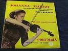 JOHANNA MARTZY - BRAHMS VIOLIN CONCERTO - ORIGINAL UK 33CX 1165 - LP 33  ED1