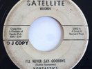 Northern Soul 45 Vontastics I'll never say goodbye Promo Satellite