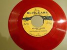 King Fleming's Quintette William's Blues rare Blue Lake DOO-WOP 45 RED VINYL