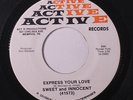 SWEET & INNOCENT / MEMPHIS MUSTANGS: Express Your Love / Express Your Love Them