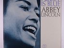 ABBEY LINCOLN: Abbey Is Blue LP (deep groove original, neat clear taped seams)