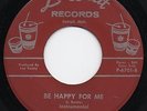 Detroit Northern/Group Soul - MASQUERADERS - Be Happy For Me / Inst. - La Beat